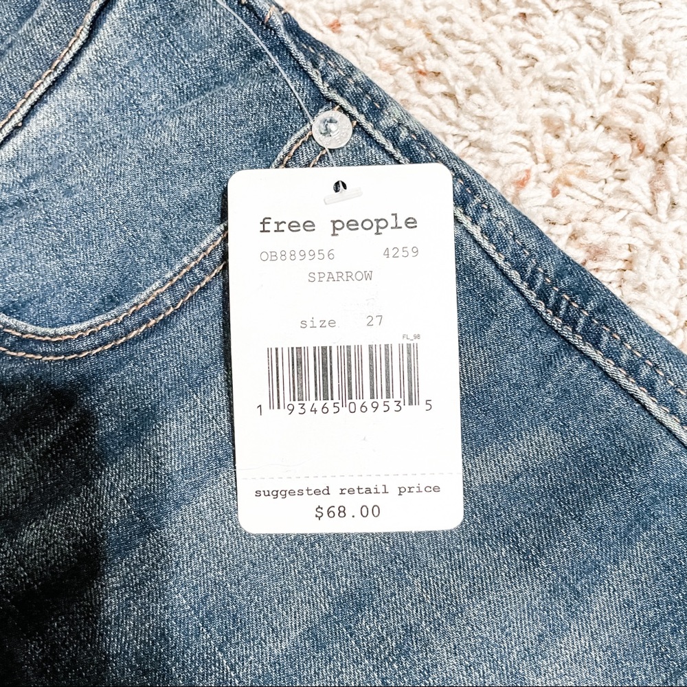 Free People Denim Mini Skirt - Picture 4 of 5